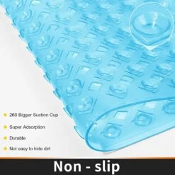 Douchemat Antislip - Badmat - 88x40cm - Antislipmat Voor Douche - Rubber - Blauwbad Mat -Badkamer Producten Winkel 1200x1200 1304