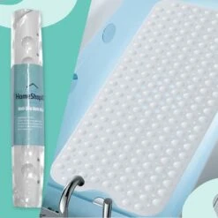 The Original - Badmat Antislip - Wit - 100x40cm - Antislipmat Douchemat Voor Bad & Douche - Anti Slip Mat Met Zuignappen -Badkamer Producten Winkel 1200x1200 1322