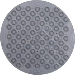 Merkloos TDR-Antislip Mat - 55x55CM - Rond - Grijs - Badmat Badkamer - Douchemat - Badkamermat - Antislipmat Voor Douche -Badkamer Producten Winkel 1200x1200 1333