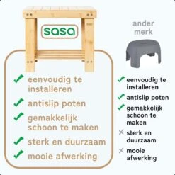 Bamboe Design Douchekruk - Opstapkrukje - Kruk Bamboe - Opstapje - Plantenstandaard -Badkamer Producten Winkel 1200x1200 1349