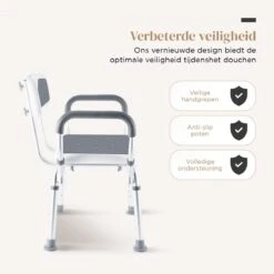 BY JRM Douchestoel En Douchekruk Met Afneembare Rugleuning En Armleuning – 30 Dagen Uitproberen - Anti Slip – Verstelbare Hoogte - Douchekrukje - Grijs 19 BY JRM Douchestoel En Douchekruk Met Afneembare Rugleuning En Armleuning – 30 Dagen Uitproberen - Anti Slip – Verstelbare Hoogte - Douchekrukje - Grijs -Badkamer Producten Winkel 1200x1200 1372