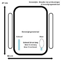 Drive Toiletverhoger Tse 120 Met Deksel En Armleuningen - Hoogte Verstelbaar -Badkamer Producten Winkel 1200x1200 1415
