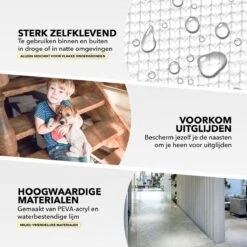 RX Goods 25 Stuks Zelfklevende Anti Slip Strips Stickers – 2 Cm X 40 Cm - Met Schraper – Transparante Tape -Badkamer Producten Winkel 1200x1200 1450