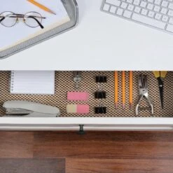 SWILIX ® Antislipmat Voor Kasten En Lades, Douchemat - Badkamermat - Badmat, Dienblad, Vloer - 4 Meter Rol - Anti Slip Mat - 400 X 30 Cm - Beige -Badkamer Producten Winkel 1200x1200 1463