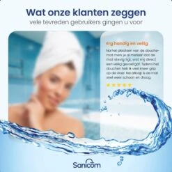 Merkloos Douchemat - Badmat Antislip - Antislipmat Douche - Antislipmat Bad - ​​Schimmelbestendig - Met Zuignappen - Wasbaar - Zwart -Badkamer Producten Winkel 1200x1200 1525