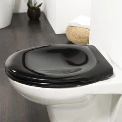 Tiger Ventura - Toiletbril - WC Bril - Duroplast - Zwart -Badkamer Producten Winkel 1200x1200 1545