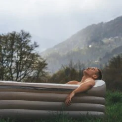 Tubble® Royale Air Bath - 255L - Ambient Taupe - Opblaasbaar Ligbad – Voor Volwassenen -Badkamer Producten Winkel 1200x1200 156