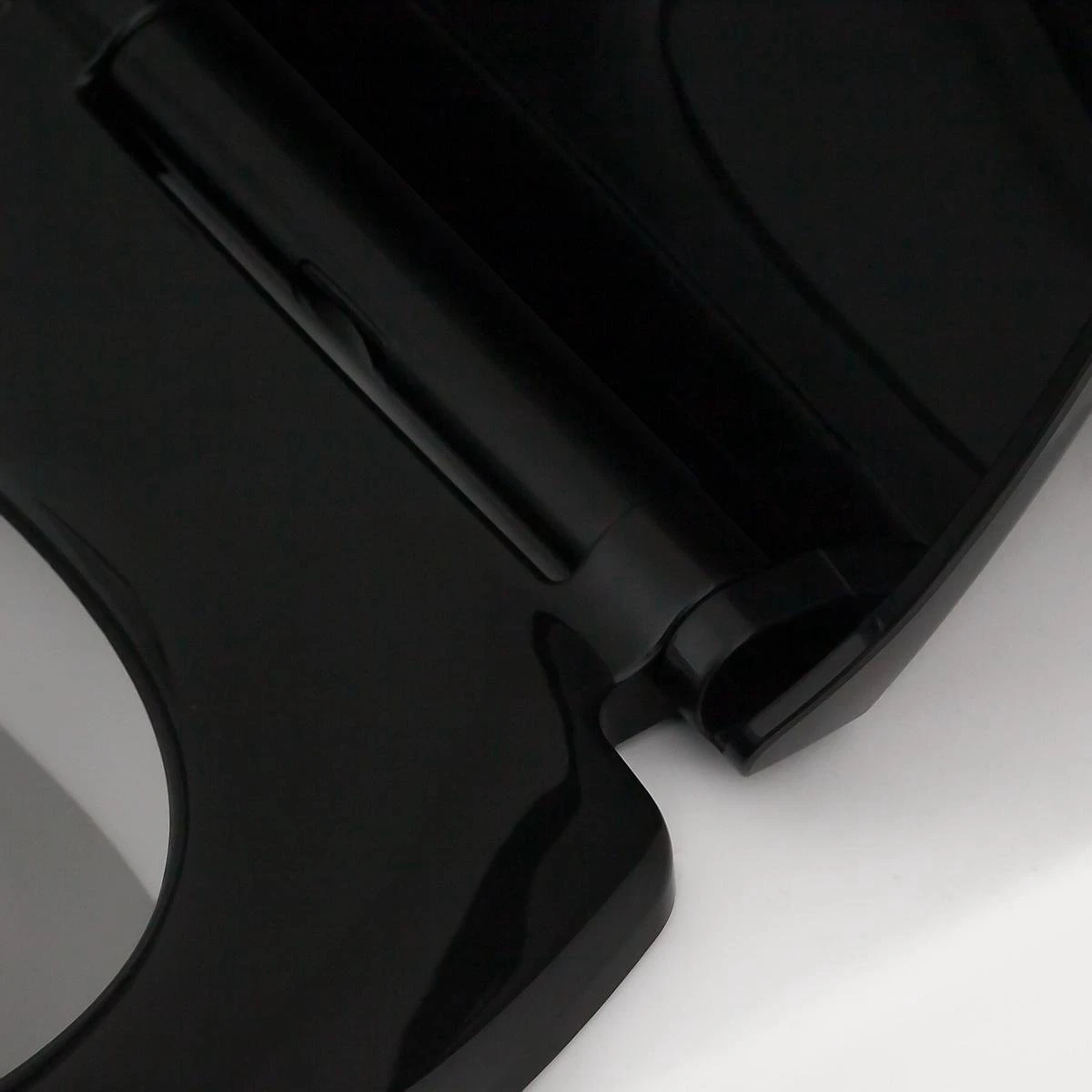 Tiger Tulsa - Toiletbril Met Deksel - WC Bril - Thermoplast Zwart 17 Tiger Tulsa - Toiletbril Met Deksel - WC Bril - Thermoplast Zwart - Afbeelding 15