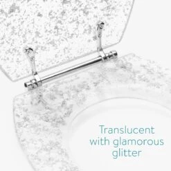 Navaris Toiletbril Met Glitter Design - Transparante Wc-bril 42 X 36 X 4,5 Cm - Makkelijk Te Bevestigen 11 Navaris Toiletbril Met Glitter Design - Transparante Wc-bril 42 X 36 X 4,5 Cm - Makkelijk Te Bevestigen -Badkamer Producten Winkel 1200x1200 1639