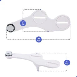 Bidet Handdouche Toilet Sproeier Shattaf Sprayer WC Papier Besparend - Dubbel Spray Koud Water - Badkamer Accessoires - Freshole® -Badkamer Producten Winkel 1200x1200 1706