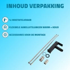 BADO Wastafelkraan - Mat Zwart - Kraan - Mengkraan - Badkamerkraan -Badkamer Producten Winkel 1200x1200 1790