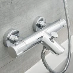 SCHÜTTE London Thermostatische Badkraan - Hartafstand 150 Mm - Chroom 21 SCHÜTTE London Thermostatische Badkraan - Hartafstand 150 Mm - Chroom -Badkamer Producten Winkel 1200x1200 1795