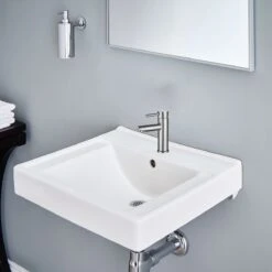 SaniBright Wastafelkraan Geneve RVS - Wastafelkraan RVS - RVS Badkamerkraan -Badkamer Producten Winkel 1200x1200 1831