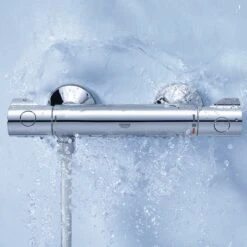 GROHE Grohtherm 800 Thermostatische Waterbesparende Douchekraan - EcoJoy® - 15 Cm - Met Koppelingen - Chroom -Badkamer Producten Winkel 1200x1200 1840