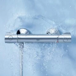 GROHE Grohtherm 800 Thermostatische Waterbesparende Douchekraan - EcoJoy® - 15 Cm - Met Koppelingen - Chroom -Badkamer Producten Winkel 1200x1200 1842
