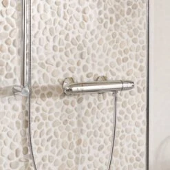 GROHE Grohtherm 1000 New Thermostatische Douchekraan - 15cm - Met Koppelingen - EcoJoy® - CoolTouch - Chroom - 34143003 -Badkamer Producten Winkel 1200x1200 1853