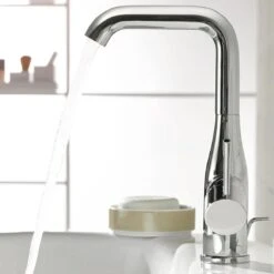 GROHE Essence New Wastafelkraan - Met EcoJoy® - Draaibare Uitloop - Zonder Waste - Chroom - 23541001 -Badkamer Producten Winkel 1200x1200 1889