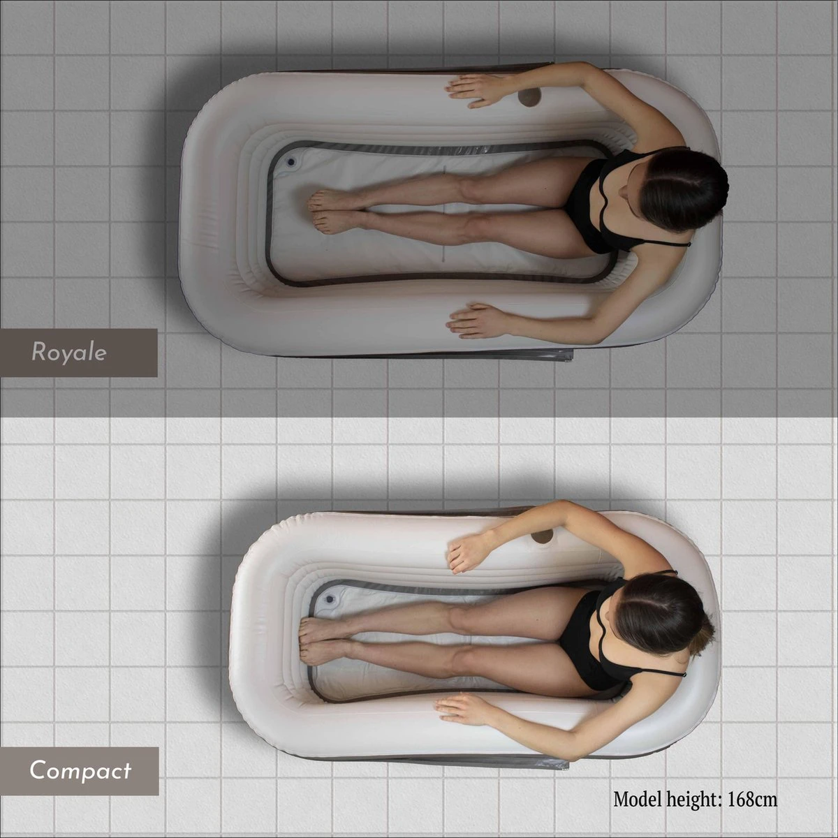 Tubble® Compact - Klein Opblaasbaar Ligbad 140 Cm Lang – Opvouwbaar Bad Voor Volwassenen Tot 170cm - IJsbad Wim Hof Methode - Zitbad - 200L 7 Tubble® Compact - Klein Opblaasbaar Ligbad 140 Cm Lang – Opvouwbaar Bad Voor Volwassenen Tot 170cm - IJsbad Wim Hof Methode - Zitbad - 200L - Afbeelding 5