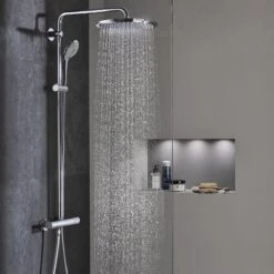 GROHE Euphoria Massage 110 Douchekop - Ø 11 Cm - 3 Straalsoorten - Chroom - 27221000 -Badkamer Producten Winkel 1200x1200 211