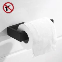 DesignX 3M™ Toiletrolhouder Zonder Boren Zwart Zelfklevend - WC Rolhouder - Matte - Papier - Houder - Incl. 3M Plakstrip 14 DesignX 3M™ Toiletrolhouder Zonder Boren Zwart Zelfklevend - WC Rolhouder - Matte - Papier - Houder - Incl. 3M Plakstrip -Badkamer Producten Winkel 1200x1200 2149