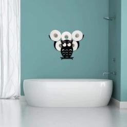 Sens Design Toiletrolhouder – Wc Rolhouder – Hangend - Uil -Badkamer Producten Winkel 1200x1200 2166