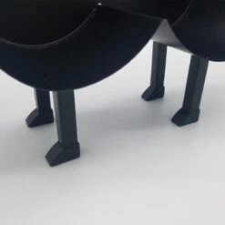 Merkloos Waal© Zwart Schaap Toiletrolhouder - Mat Zwart -Wc Rolhouder - Reserve Rolhouder - Toiletpapier - Vrij Staand - Muur Bevestiging -Badkamer Producten Winkel 1200x1200 2224