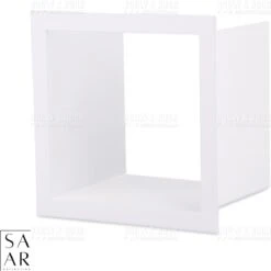 SAAR -Inbouw Toilet Reserve Rolhouder RVS - Met - MAT WIT - Inzetstuk , (uitneembaar) -72 X 20 X 13 Cm - Inbouwdiepte 12 Cm -Badkamer Producten Winkel 1200x1200 2276