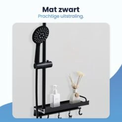 Eagle Bath & Shower - Douchekop Met Slang – Mat Zwart - 3 Functies – Handdouche – Hoofddouche 13 Eagle Bath & Shower - Douchekop Met Slang – Mat Zwart - 3 Functies – Handdouche – Hoofddouche -Badkamer Producten Winkel 1200x1200 231