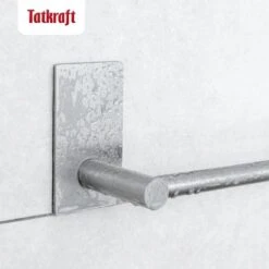 Tatkraft John - Zelkflevende Handdoekstang - Vaatdoek/Keukengerei/Handdoeken Stang Houder Rek Handdoekenrek Muur Steun - Wand Ophangsysteem Voor In De Keuken/Badkamer/Keukenkast - Handdoekrek Handdoekenstang - Zonder Boren - Geborsteld RVS - 40CM -Badkamer Producten Winkel 1200x1200 2397