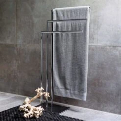 Sealskin Tube - Handdoekrek 3-armig Vrijstaand - Chroom -Badkamer Producten Winkel 1200x1200 2429