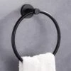 Merkloos Handdoekring Zwart - Handdoekrek Zwart - Badkamer Accessoires - Eenvoudig Te Monteren -Badkamer Producten Winkel 1200x1200 2445