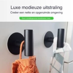 EAVY 2 Stuks Zelfklevende Handdoekhaakjes - Handdoekhouders - Plakhaakjes - Zwart 15 EAVY 2 Stuks Zelfklevende Handdoekhaakjes - Handdoekhouders - Plakhaakjes - Zwart -Badkamer Producten Winkel 1200x1200 2482