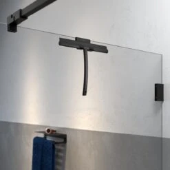 Tiger Caddy - Douchehaak - Glaspaneel Dikte 6-8 Mm - 3,5 X 7 X 5 Cm - Zwart -Badkamer Producten Winkel 1200x1200 2494