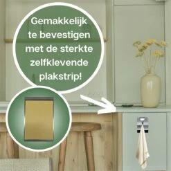 Waal© 2 Stuks RVS Handdoekhouders Zilver - Zelfklevend - Handdoek Klem - Handdoek Haak -Badkamer Producten Winkel 1200x1200 2607