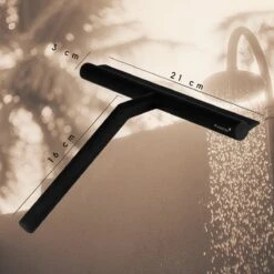 Fienosa Douchewisser Anti Kras Siliconen - Zachte Glashaak - Zwart -Badkamer Producten Winkel 1200x1200 2703