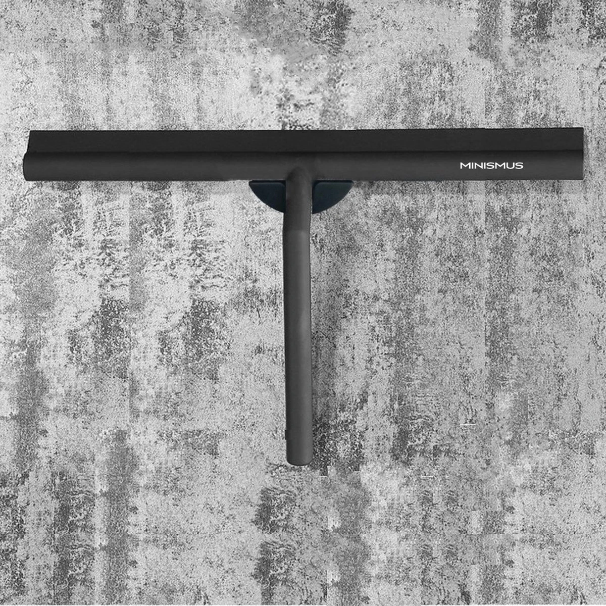 Minismus Extra Brede Douchewisser Met Magneethouder Ophangsysteem Ophanghaak - 33 Cm Breed - Zwart 8 Minismus Extra Brede Douchewisser Met Magneethouder Ophangsysteem Ophanghaak - 33 Cm Breed - Zwart - Afbeelding 6