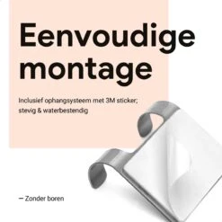 Douchewisser Met Ophanghaak En 2 Extra Strips - Raamwisser Voor Douche - Raamtrekker Chroom -Badkamer Producten Winkel 1200x1200 2728