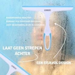 LIVELYY - Professionele Douchewisser - Raamwisser - Douche Trekker - Douchewissers - Aqua Blauw -Badkamer Producten Winkel 1200x1200 2741