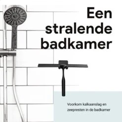Douchewisser Met Ophanghaak En 2 Extra Strips - Raamwisser Voor Douche - Raamtrekker Zwart 23 Douchewisser Met Ophanghaak En 2 Extra Strips - Raamwisser Voor Douche - Raamtrekker Zwart -Badkamer Producten Winkel 1200x1200 2773