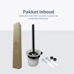 Homeson WC Borstel Houder - WC-borstel Houder - WC Borstel - Toiletborstel - Toiletborstel Houder - Toilet Borstel Houder - WC Borstel Met Houder - WC Borstel Zwart - WC Borstel Muur - WC Borstel Houder Hangend -Badkamer Producten Winkel 1200x1200 2829