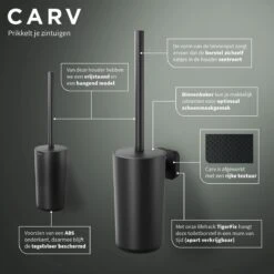 Tiger Carv - Toiletborstel Met Houder Vrijstaand - Zwart -Badkamer Producten Winkel 1200x1200 2955