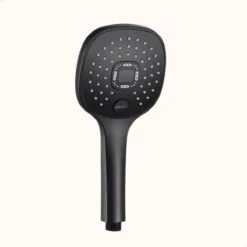 Belliese Doucheset Select - Luxe Douchekop - Doucheslang - Douchekophouder - Douchekop Met Slang - Waterbesparende Douchekop - Badkamer Accessoires - Montage Zonder Boren - 3 Standen - Zwart - Select Knop -Badkamer Producten Winkel 1200x1200 298