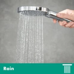 Hansgrohe Raindance Select S - Handdouche 120 PowderRain - 3 Straalsoorten - Chroom -Badkamer Producten Winkel 1200x1200 303