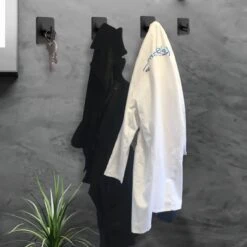 Dubbele Doucherek Zwart Zonder Boren – Sterke Lijmbasis - Badkamer Rek – Hoek – Doucherekjes – Incl. Schroeven – Incl. 2 Haken -Badkamer Producten Winkel 1200x1200 3198