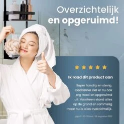 Rohzzi Doucherek Zonder Boren - 30 Dagen Uitproberen - Doucherek Hangend - Badkamer Accessoires - RVS - 2 Laags 20 Rohzzi Doucherek Zonder Boren - 30 Dagen Uitproberen - Doucherek Hangend - Badkamer Accessoires - RVS - 2 Laags -Badkamer Producten Winkel 1200x1200 3248