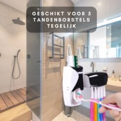 Tandpasta Dispenser - Tandenborstel Houder - Tandpasta Knijper - Tube Knijper - Tandpasta Houder - Geschikt Voor Elektrische Tandenborstel -Badkamer Producten Winkel 1200x1200 3419