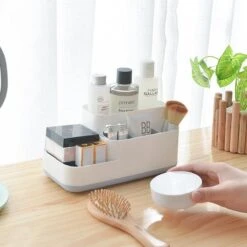 Tandenborstelhouder Badkamer – Elektrische Tandenborstel Houder - Tandenborstel - Make Up Organizer - Desk Organizer - Bureau Organizer - Opbergbox - Wit -Badkamer Producten Winkel 1200x1200 3452