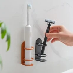 Elektrische Tandenborstelhouder - Wit - Zelfklevend - Voor Oral B - Philips Sonicare - Toothbrush -Badkamer Producten Winkel 1200x1200 3461