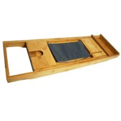 IVOL Badplank Bamboe - Badplank Hout Met Badrek Houders - Uitschuifbaar - 75 Tot 110 Cm -Badkamer Producten Winkel 1200x1200 3471