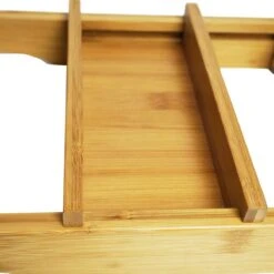 IVOL Badplank Bamboe - Badplank Hout Met Badrek Houders - Uitschuifbaar - 75 Tot 110 Cm -Badkamer Producten Winkel 1200x1200 3472